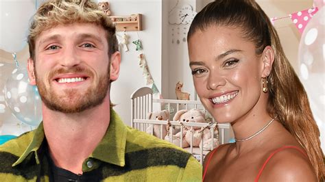 Logan Paul, Fiancée Nina Agdal Welcome First Baby, a Girl: Photos